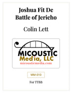 Joshua Fit De Battle of Jericho (TTBB)